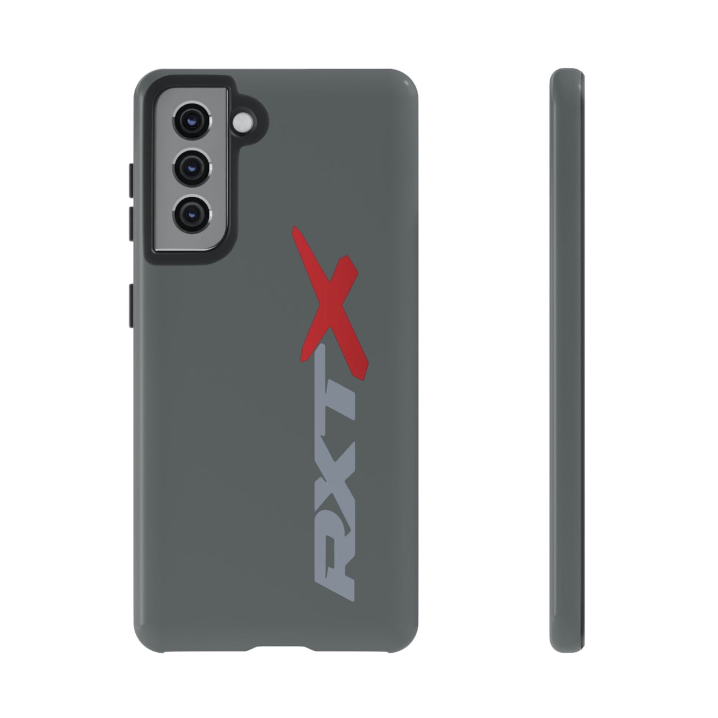 RXTX Tough Phone Case Protective Cover - iPhone Samsung Google Pixel -Dark Grey