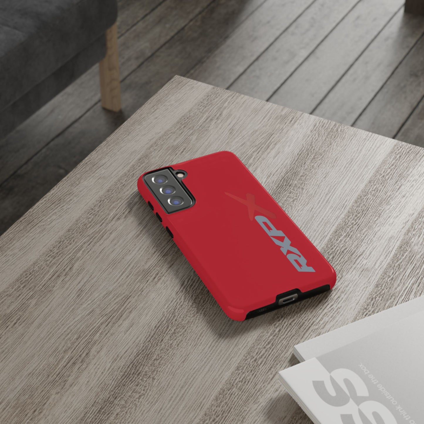 RXPX Tough Phone Case Protective Cover - iPhone Samsung Google Pixel - Red