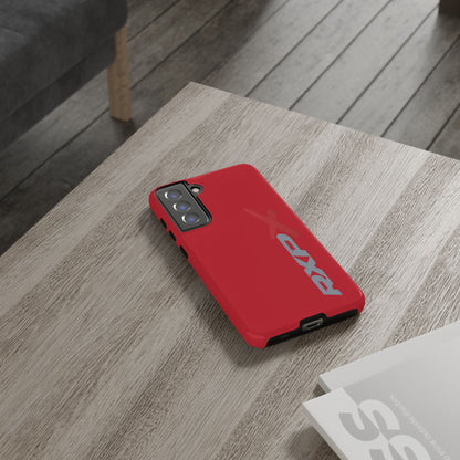RXPX Tough Phone Case Protective Cover - iPhone Samsung Google Pixel - Red