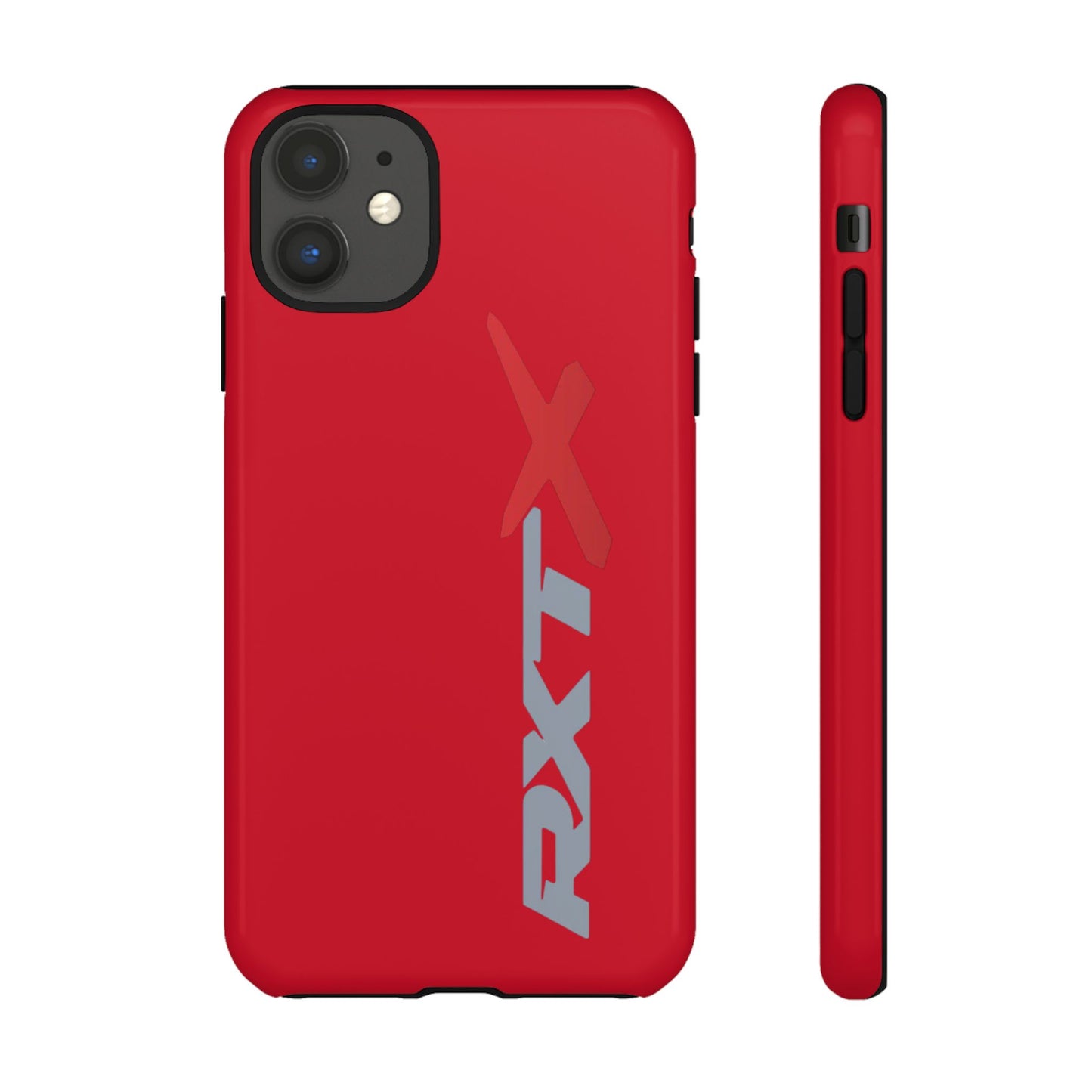 RXTX Tough Phone Case Protective Cover - iPhone Samsung Google Pixel Red