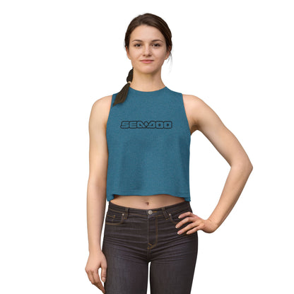 Sea-Doo Crop Top — Retro Watersports Logo Tank for Women