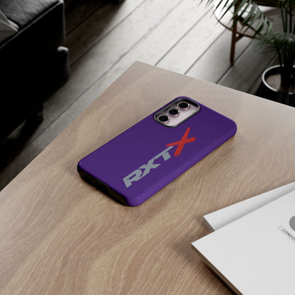 RXTX Tough Phone Case Protective Cover - iPhone Samsung Google Pixel Purple