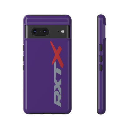 RXTX Tough Phone Case Protective Cover - iPhone Samsung Google Pixel Purple