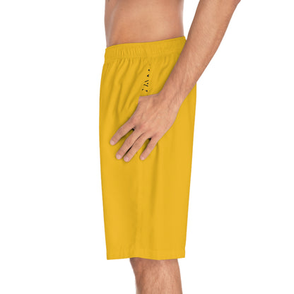 Men's X-Team Performance Board Shorts — Beach Swim Trunks Millenium Yellow