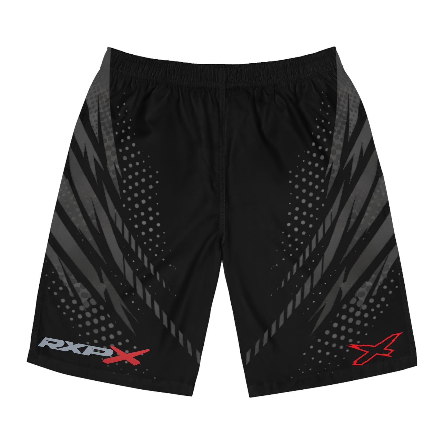 SeaDoo RXPX X-Team Men's Grey Racing Board Shorts — Athletic Swim Trunks