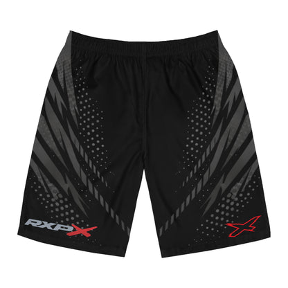 SeaDoo RXPX X-Team Men's Grey Racing Board Shorts — Athletic Swim Trunks