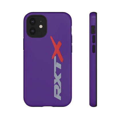 RXTX Tough Phone Case Protective Cover - iPhone Samsung Google Pixel Purple