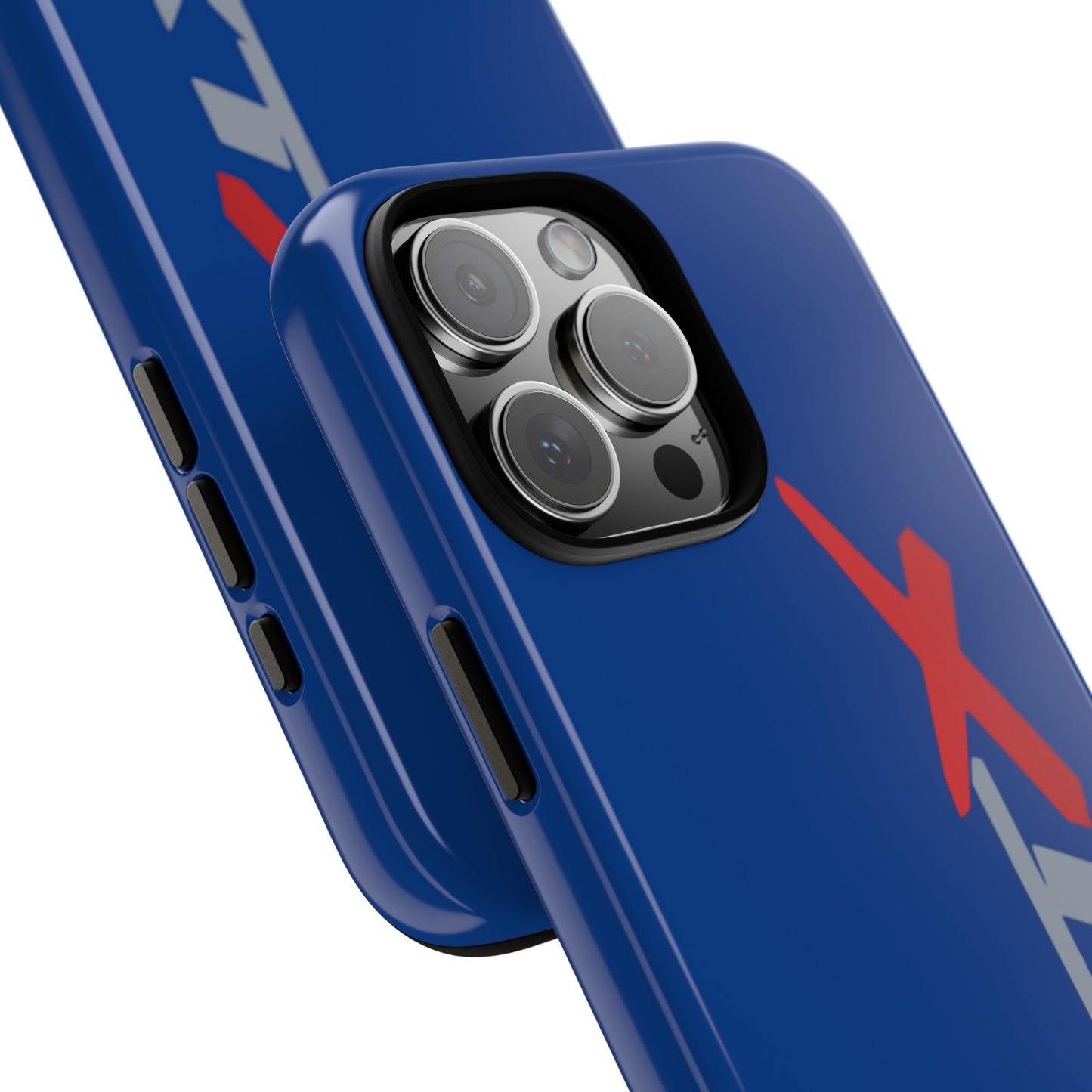 RXTX Tough Phone Case Protective Cover - iPhone Samsung Google Pixel Dark Blue