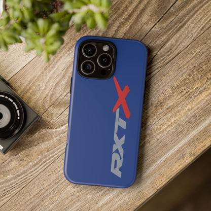 RXTX Tough Phone Case Protective Cover - iPhone Samsung Google Pixel Dark Blue