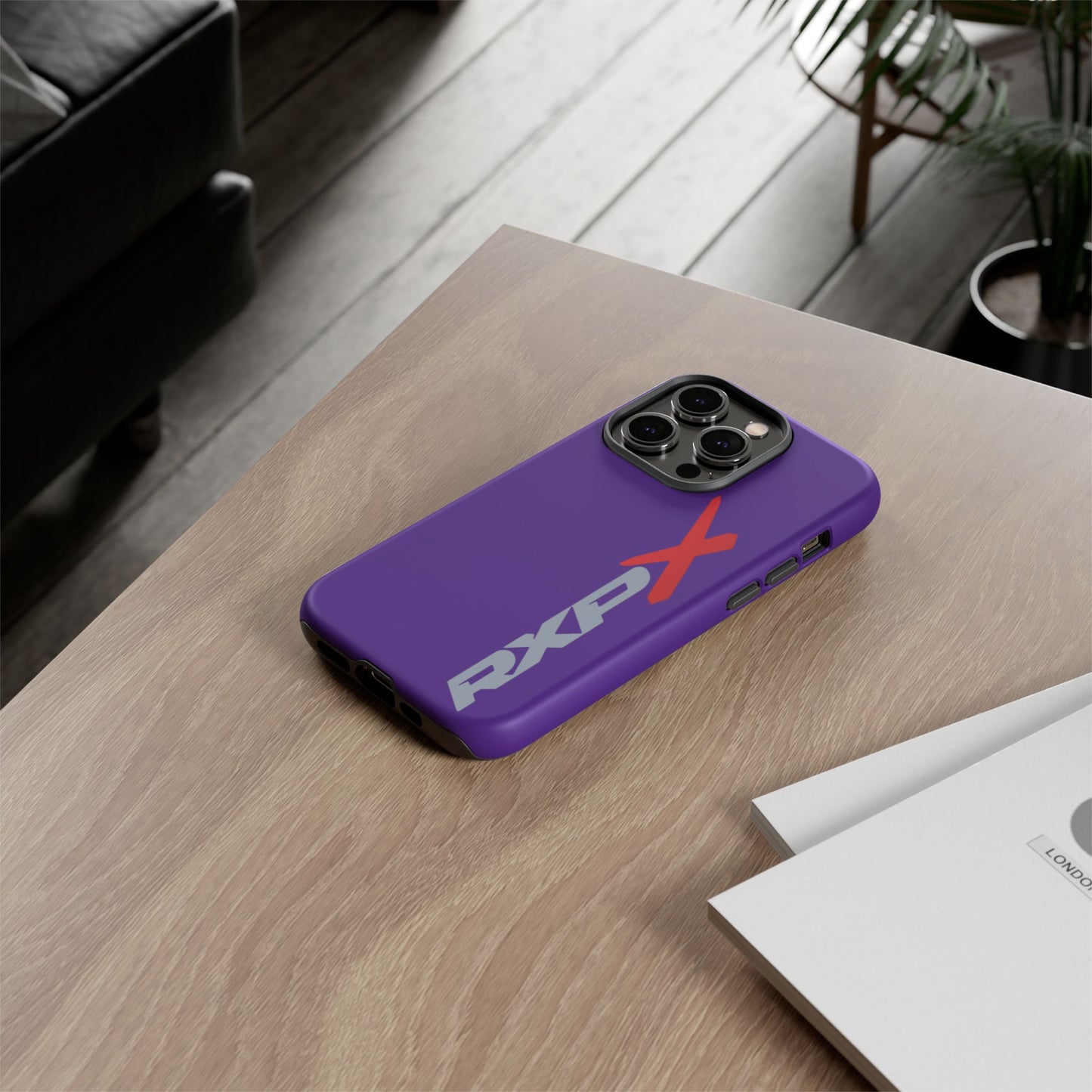 RXPX Tough Phone Case Protective Cover - iPhone Samsung Google Pixel - Purple