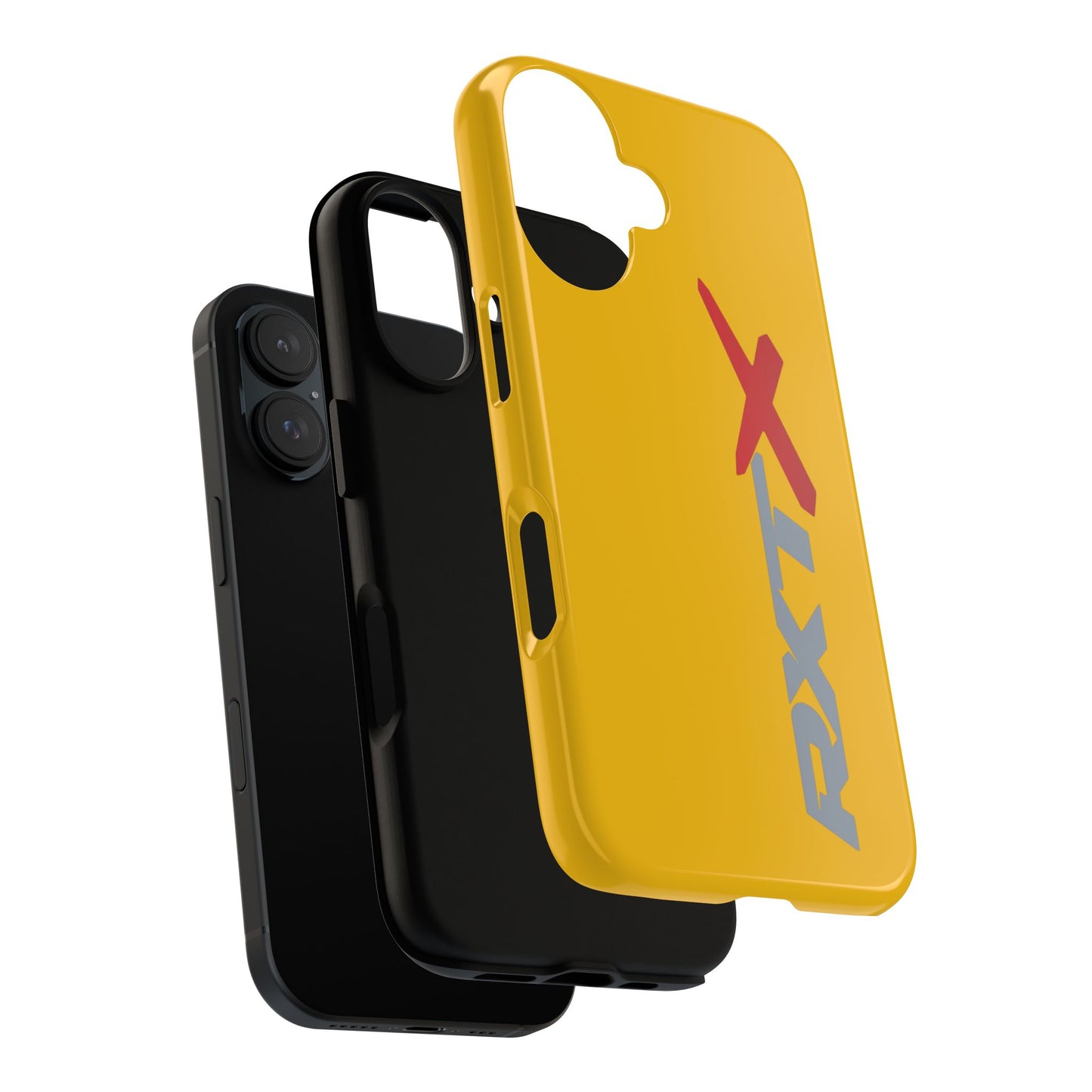 RXTX Tough Phone Case Protective Cover - iPhone Samsung Google Pixel Millenium Yellow
