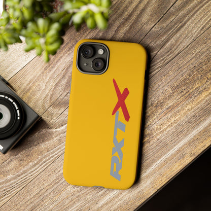 RXTX Tough Phone Case Protective Cover - iPhone Samsung Google Pixel Millenium Yellow