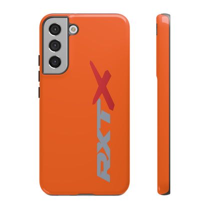 RXTX Tough Phone Case Protective Cover - iPhone Samsung Google Pixel Orange