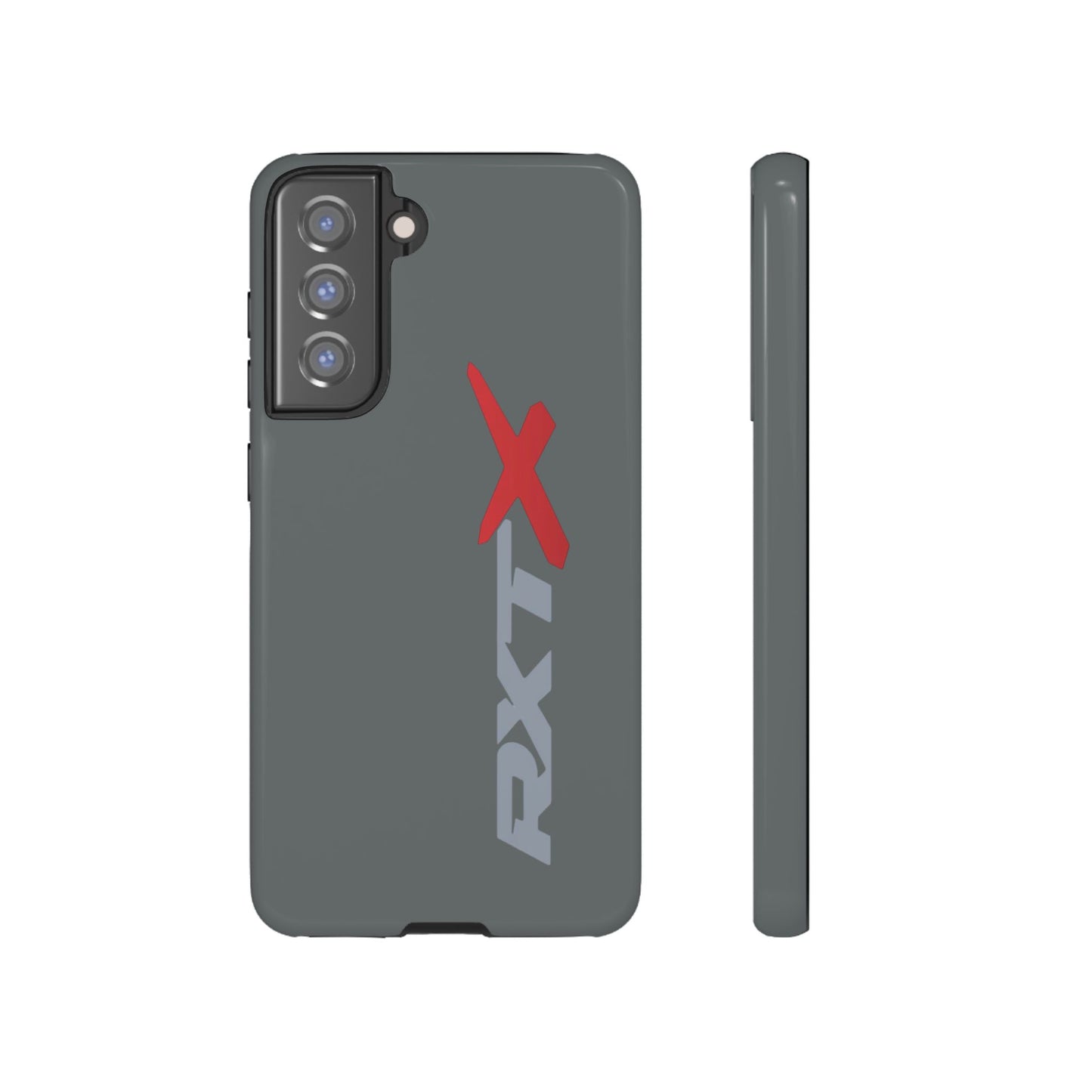 RXTX Tough Phone Case Protective Cover - iPhone Samsung Google Pixel -Dark Grey