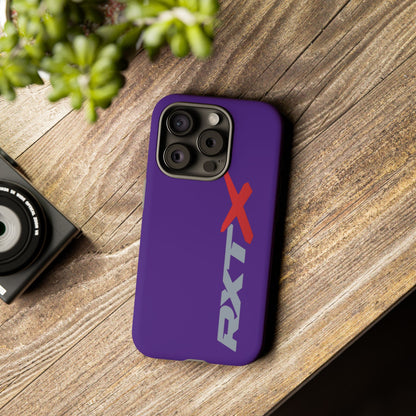RXTX Tough Phone Case Protective Cover - iPhone Samsung Google Pixel Purple
