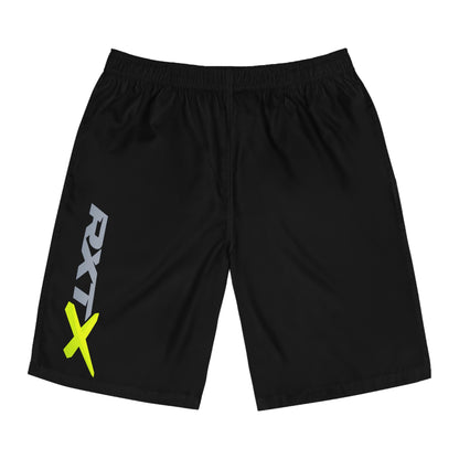 Men's RXTX Performance Board Shorts — Quick-Dry Surf & Swim Trunks Manta Green