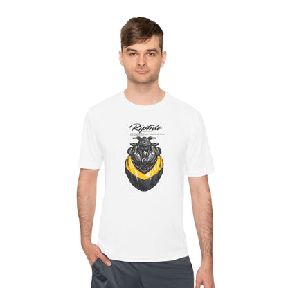 Riptide RXPX Millenium Yellow  Graphic Tee — Moisture-Wicking Performance Shirt