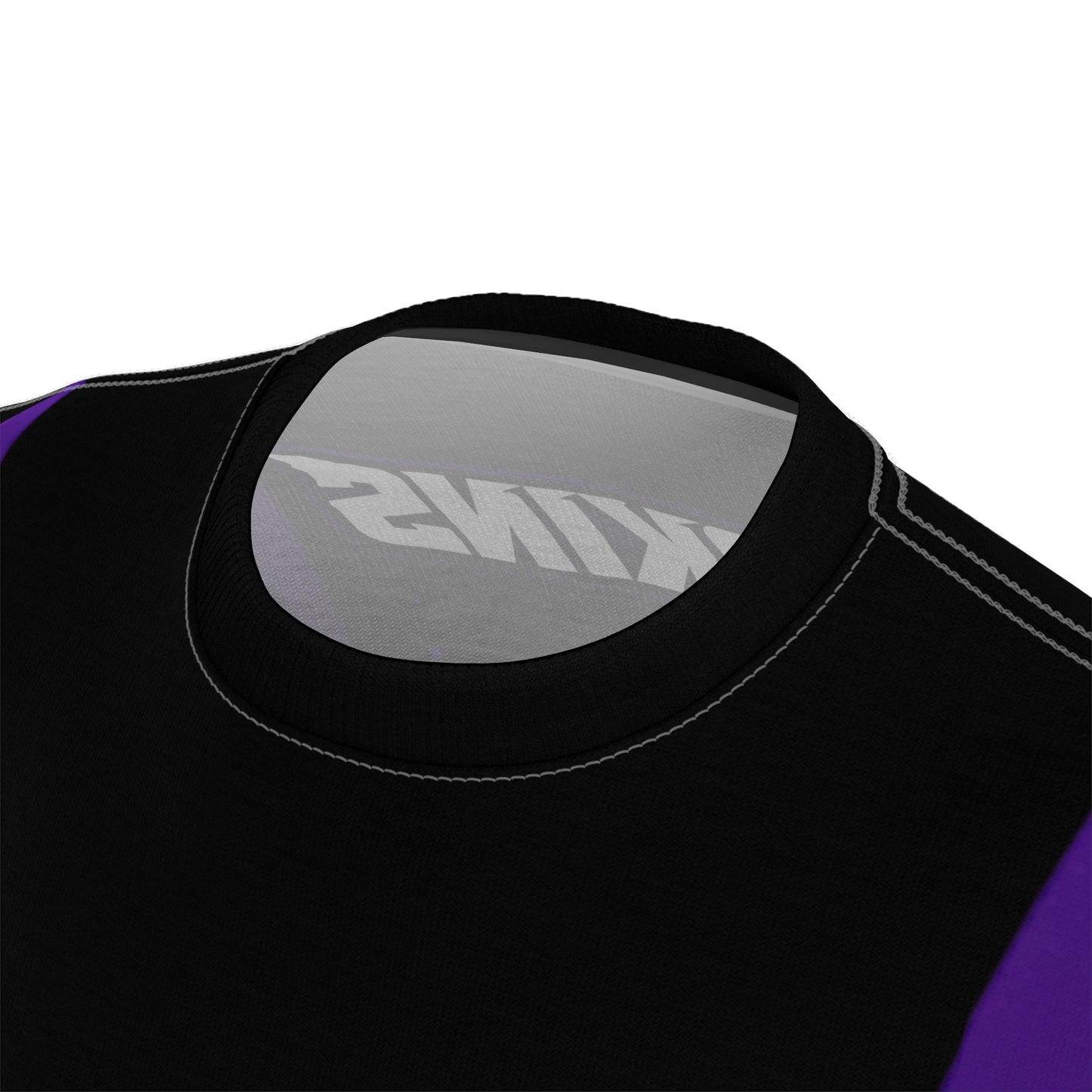 SeaDoo RXTX Cyber Racing Dri Fit Tee — Midnight Purple & Black All-Over Print