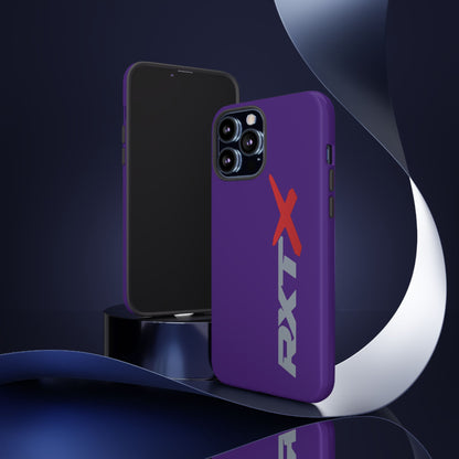 RXTX Tough Phone Case Protective Cover - iPhone Samsung Google Pixel Purple