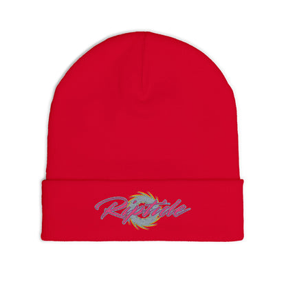 Riptide Knit Beanie — Embroidered Winter Hat