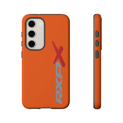 RXPX Tough Phone Case Protective Cover - iPhone Samsung Google Pixel - Orange