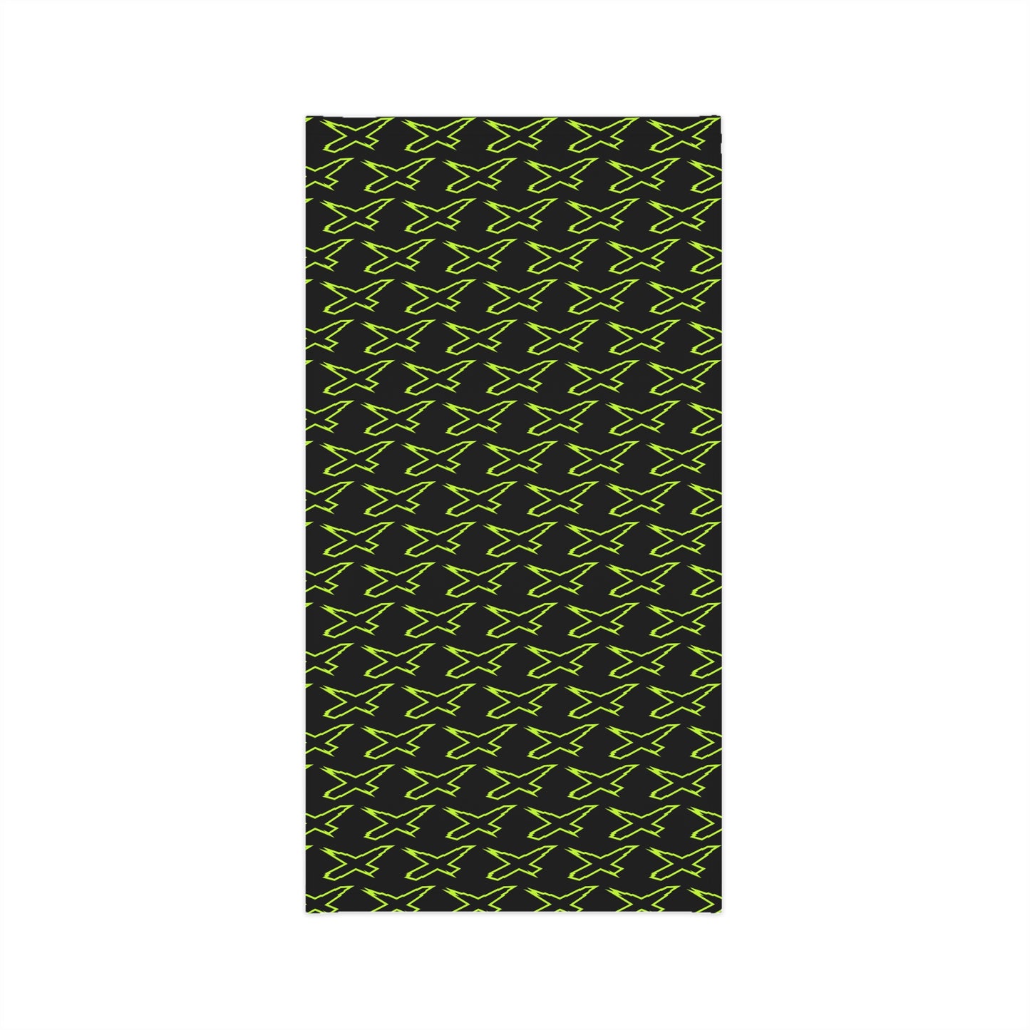 X-Team Performance UPF Pattern Neck Gaiter Face Mask Cover Manta Green/Black