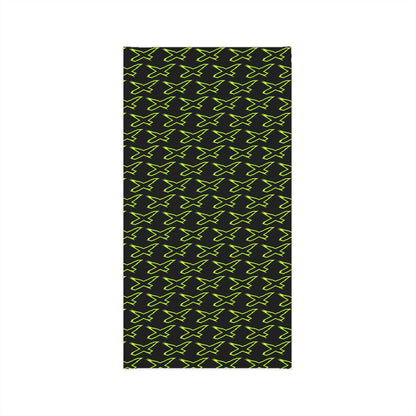 X-Team Performance UPF Pattern Neck Gaiter Face Mask Cover Manta Green/Black