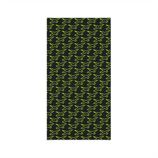 X-Team Performance UPF Pattern Neck Gaiter Face Mask Cover Manta Green/Black