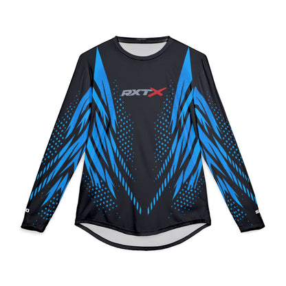 Men's SeaDoo RXTX X-Team Performance UPF Protection UV Long Sleeve Shirt — Gulfstream Blue