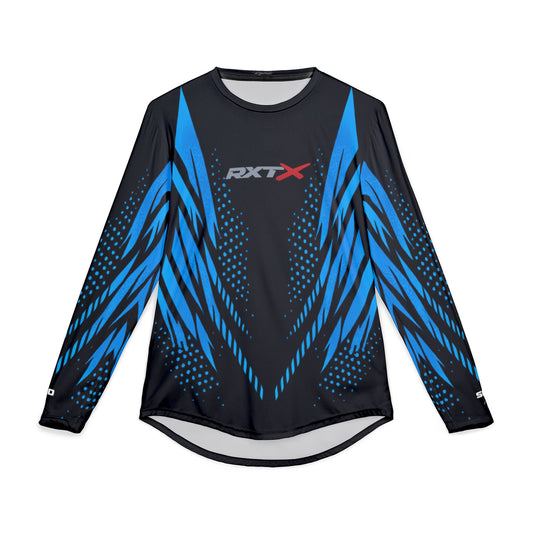 Men's SeaDoo RXTX X-Team Performance UPF Protection UV Long Sleeve Shirt — Gulfstream Blue