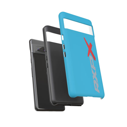 RXPX Tough Phone Case — iPhone Samsung Google Pixel Protective Cover Turquoise
