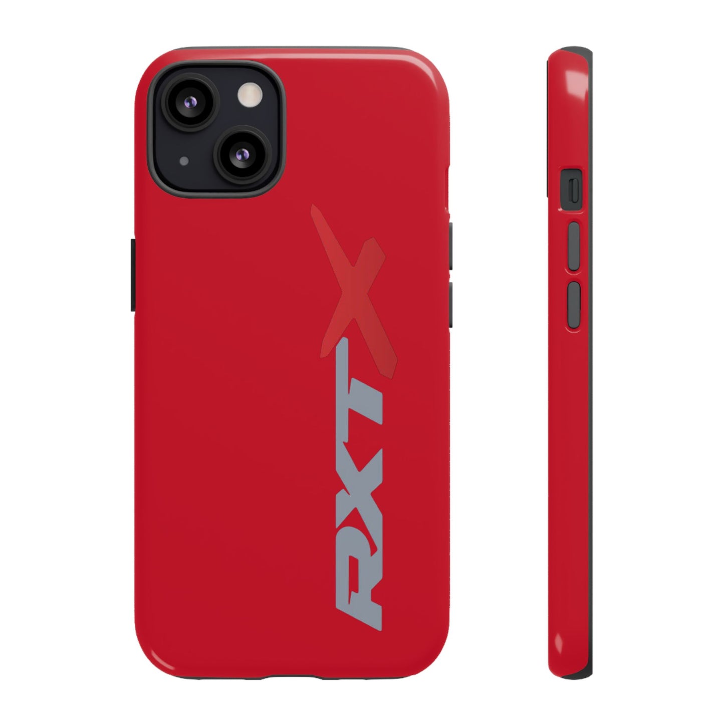 RXTX Tough Phone Case Protective Cover - iPhone Samsung Google Pixel Red