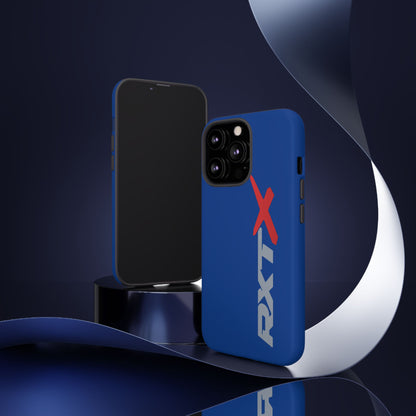 RXTX Tough Phone Case Protective Cover - iPhone Samsung Google Pixel Dark Blue