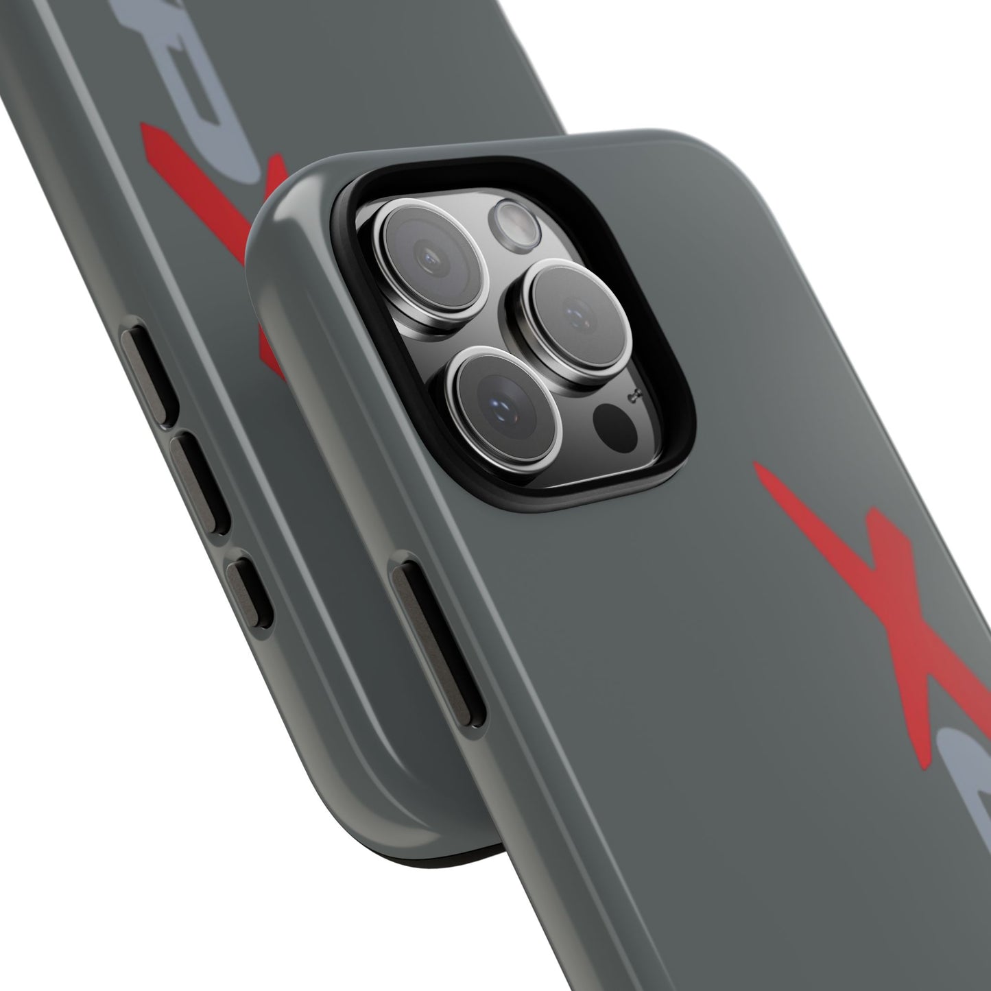 RXPX Tough Phone Case Protective Cover - iPhone Samsung Google Pixel - Grey