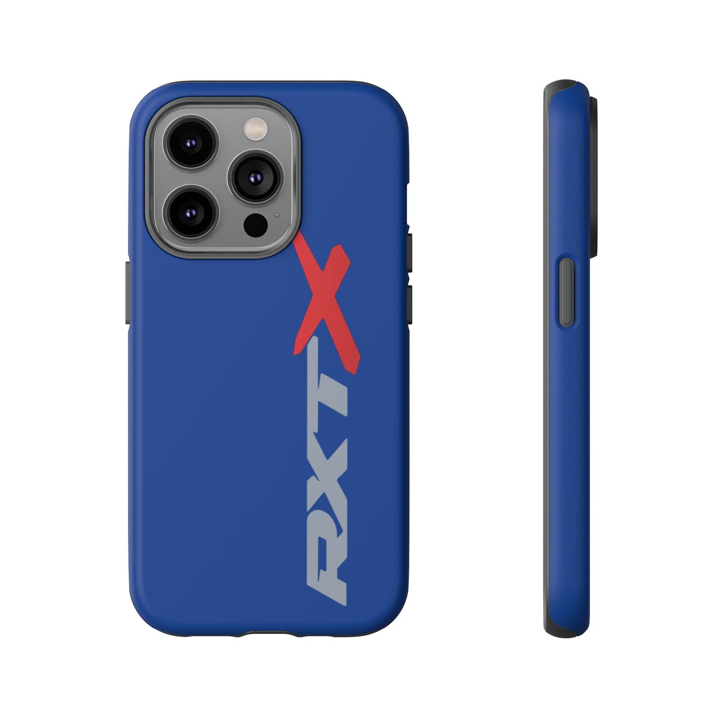 RXTX Tough Phone Case Protective Cover - iPhone Samsung Google Pixel Dark Blue