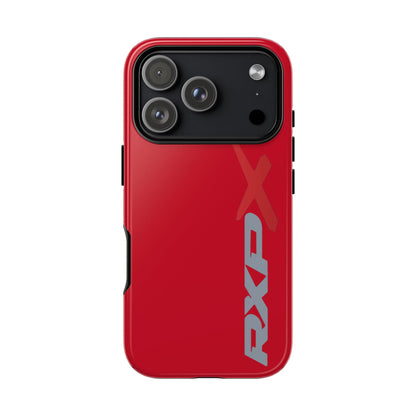 RXPX Tough Phone Case Protective Cover - iPhone Samsung Google Pixel - Red
