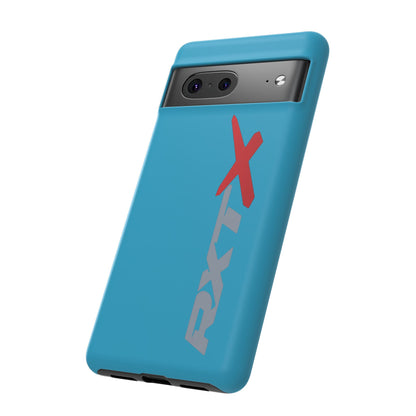 RXTX Tough Phone Case Protective Cover - iPhone Samsung Google Pixel Turquoise