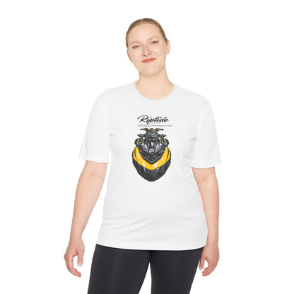 Riptide RXPX Millenium Yellow  Graphic Tee — Moisture-Wicking Performance Shirt