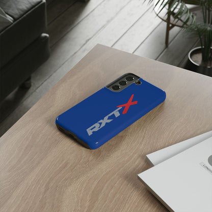RXTX Tough Phone Case Protective Cover - iPhone Samsung Google Pixel Dark Blue