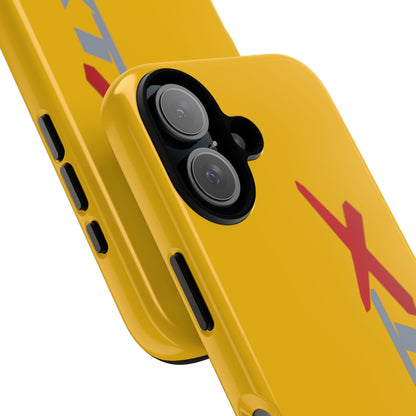 RXTX Tough Phone Case Protective Cover - iPhone Samsung Google Pixel Millenium Yellow