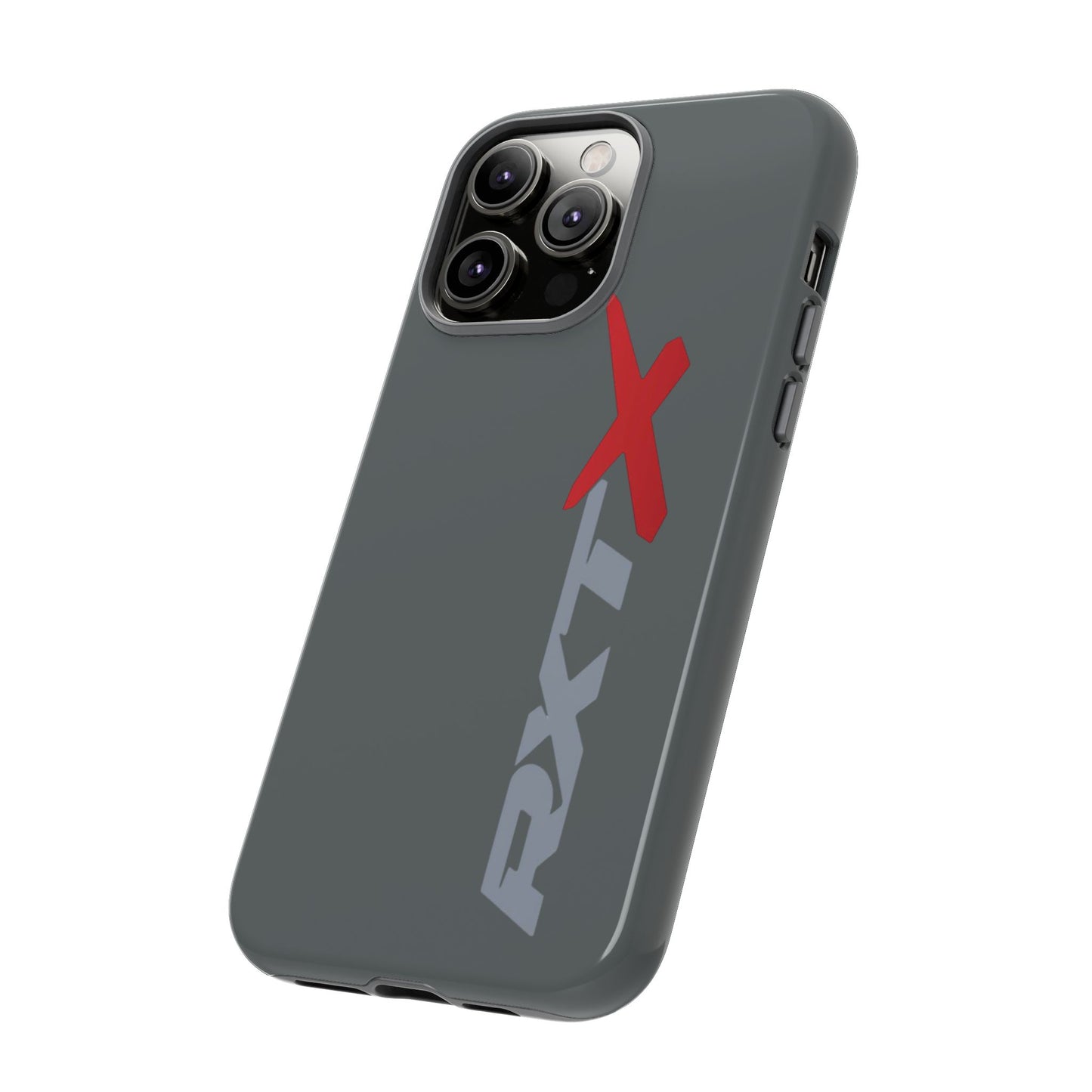 RXTX Tough Phone Case Protective Cover - iPhone Samsung Google Pixel -Dark Grey