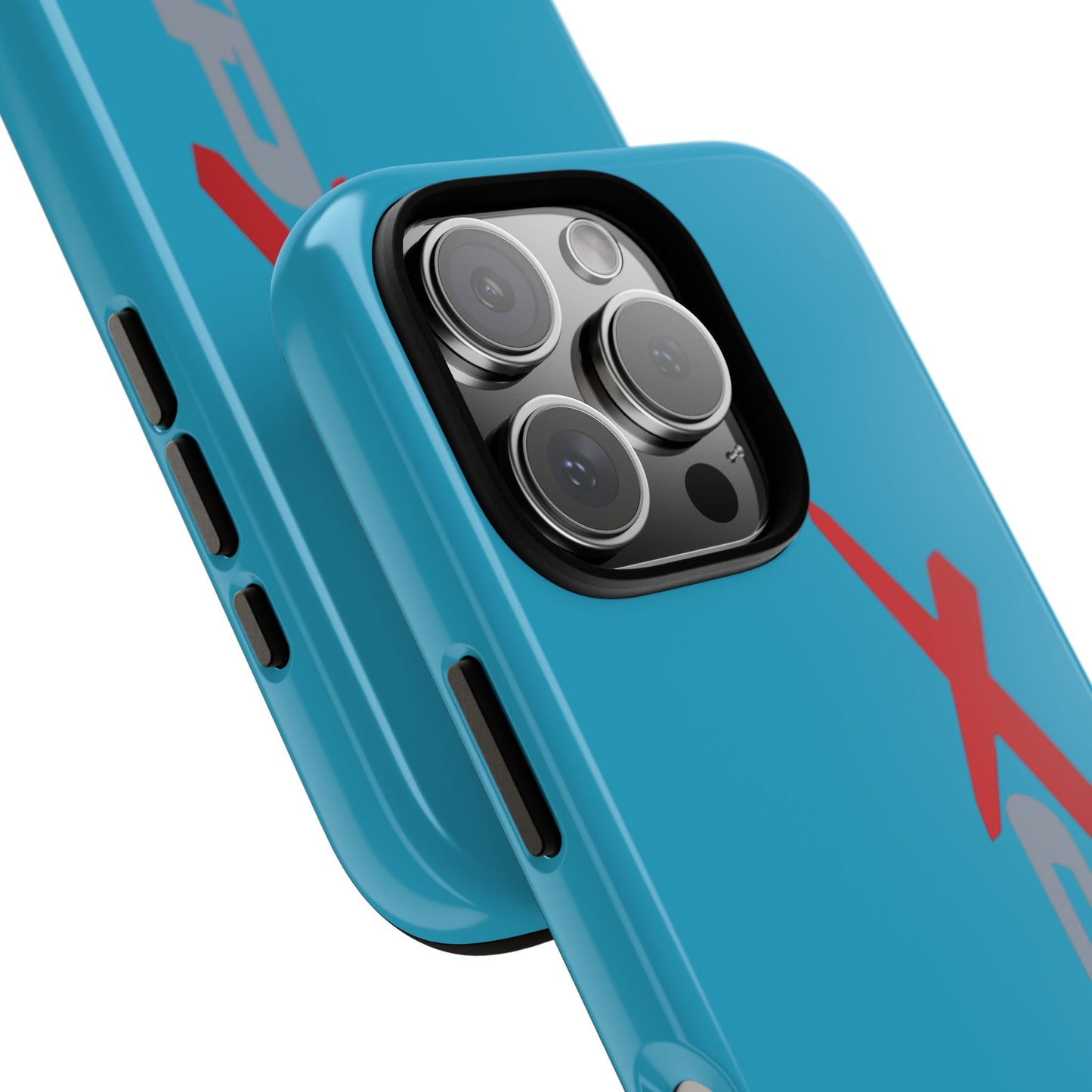RXPX Tough Phone Case — iPhone Samsung Google Pixel Protective Cover Turquoise
