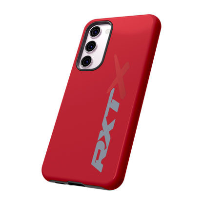 RXTX Tough Phone Case Protective Cover - iPhone Samsung Google Pixel Red