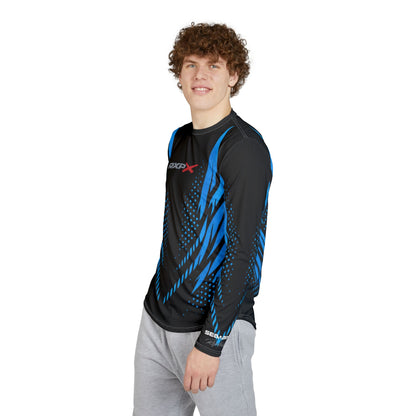 Men's SeaDoo RXPX X-Team Performance UPF Protection UV Long Sleeve Shirt — Gulfstream Blue