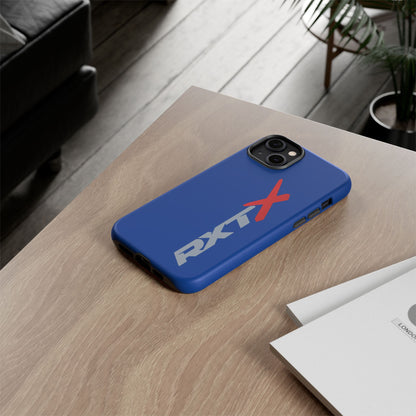 RXTX Tough Phone Case Protective Cover - iPhone Samsung Google Pixel Dark Blue