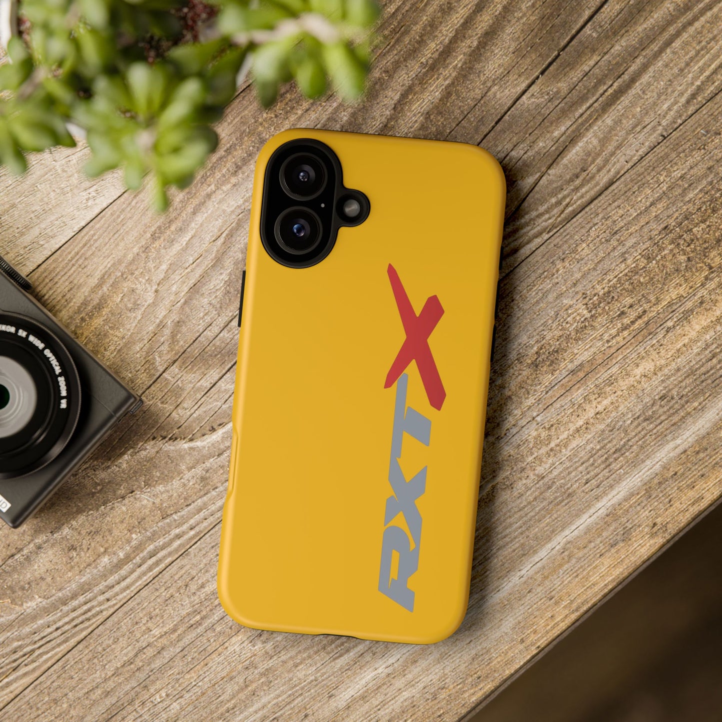 RXTX Tough Phone Case Protective Cover - iPhone Samsung Google Pixel Millenium Yellow