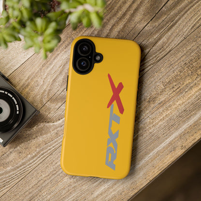 RXTX Tough Phone Case Protective Cover - iPhone Samsung Google Pixel Millenium Yellow