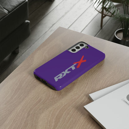RXTX Tough Phone Case Protective Cover - iPhone Samsung Google Pixel Purple