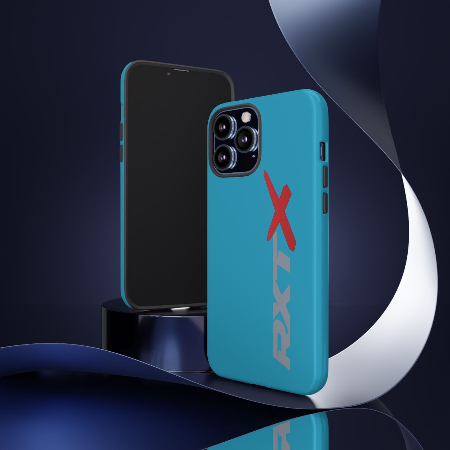 RXTX Tough Phone Case Protective Cover - iPhone Samsung Google Pixel Turquoise