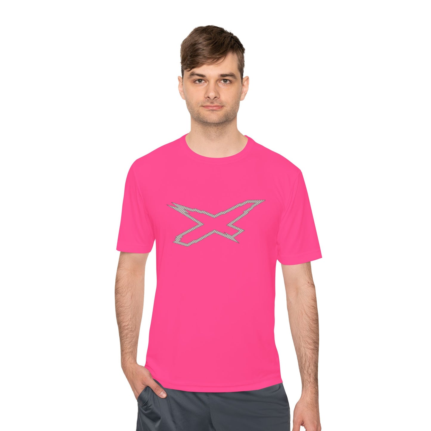 Riptide X-Team Performance Dri Fit Tee — Moisture‑Wicking Athletic Shirt Steel Plate